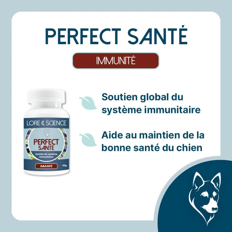 Perfect Santé - Dog's natural defenses - Lore & Science